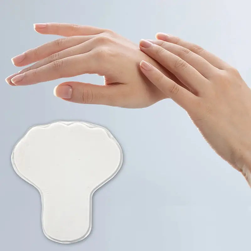 2x Adesivos antirrugas reutilizáveis para as mãos