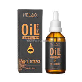 Óleo de Semente Negra 100% Natural para Cabelo
