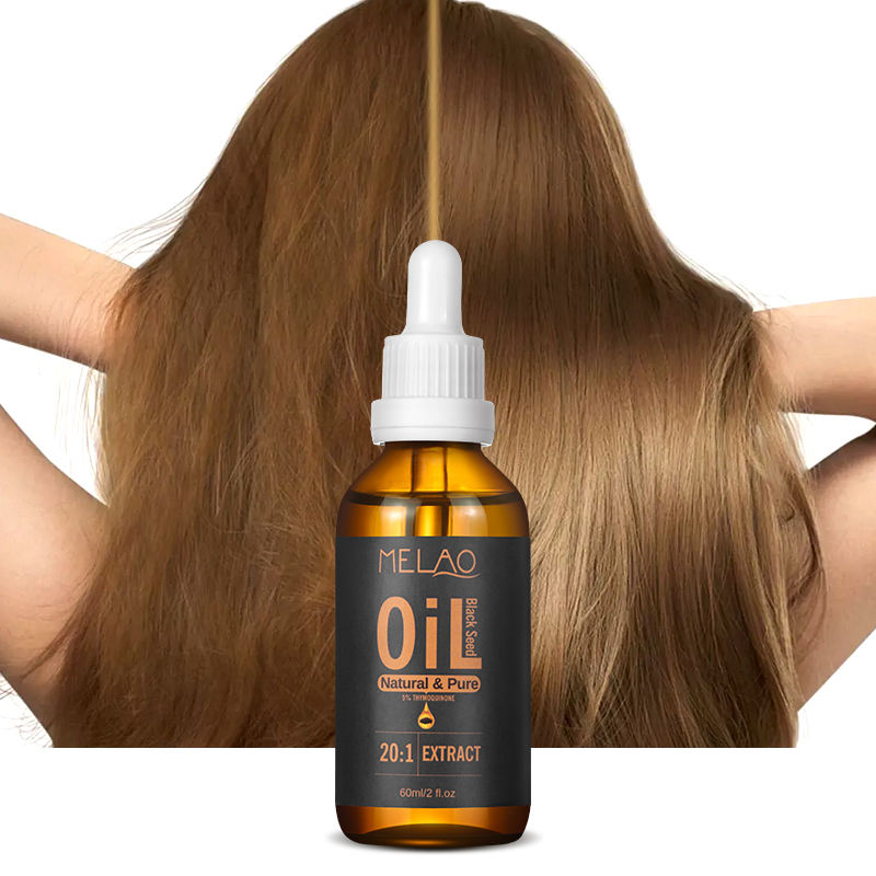 Óleo de Semente Negra 100% Natural para Cabelo