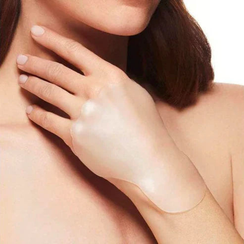 2x Adesivos antirrugas reutilizáveis para as mãos