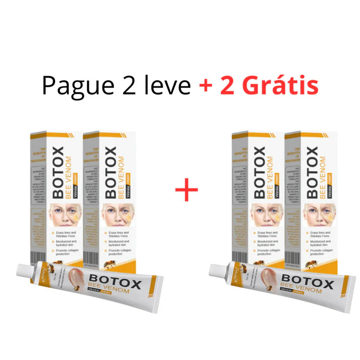 Botox Bee Venom® | Pareça 15 anos mais jovem em apenas 3 minutos!